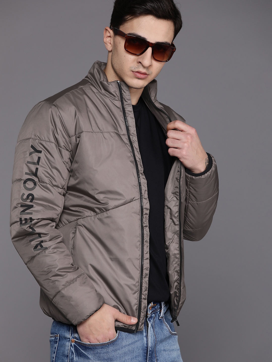 

Allen Solly Men Padded Jacket, Brown