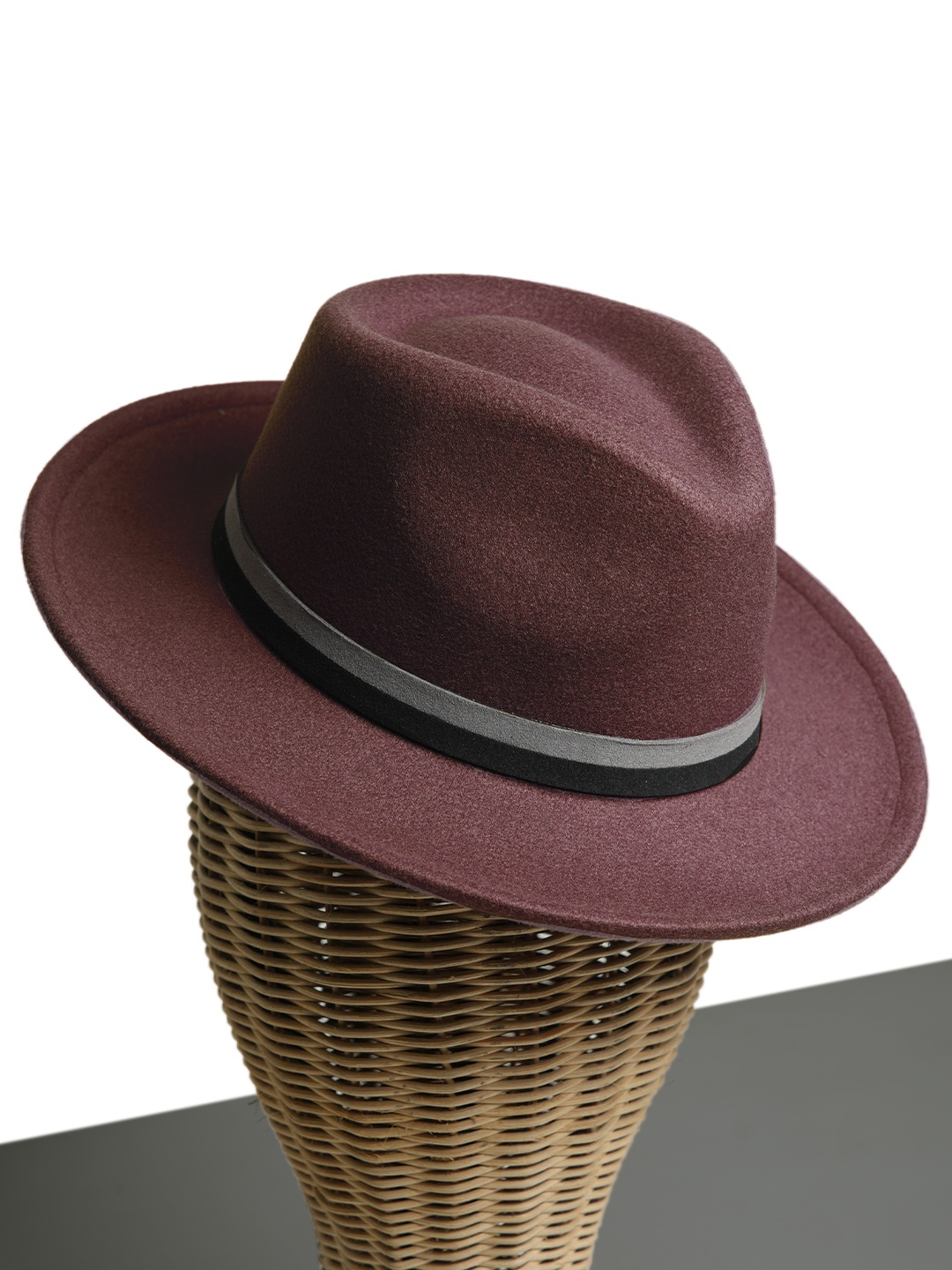 

CHOKORE Men Vintage Fedora Hat, Purple