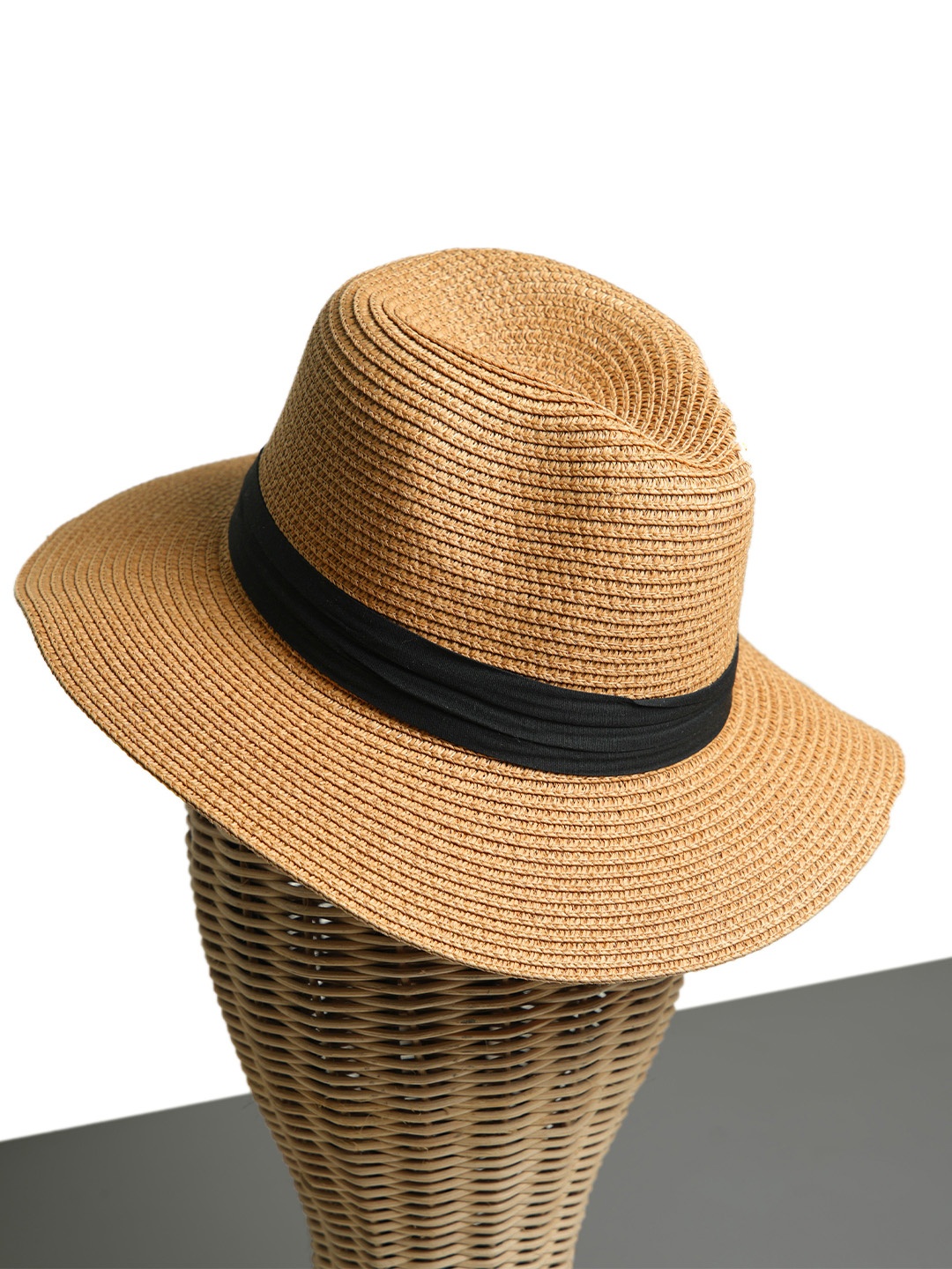 

CHOKORE Men Summer Straw Sun Hat, Brown