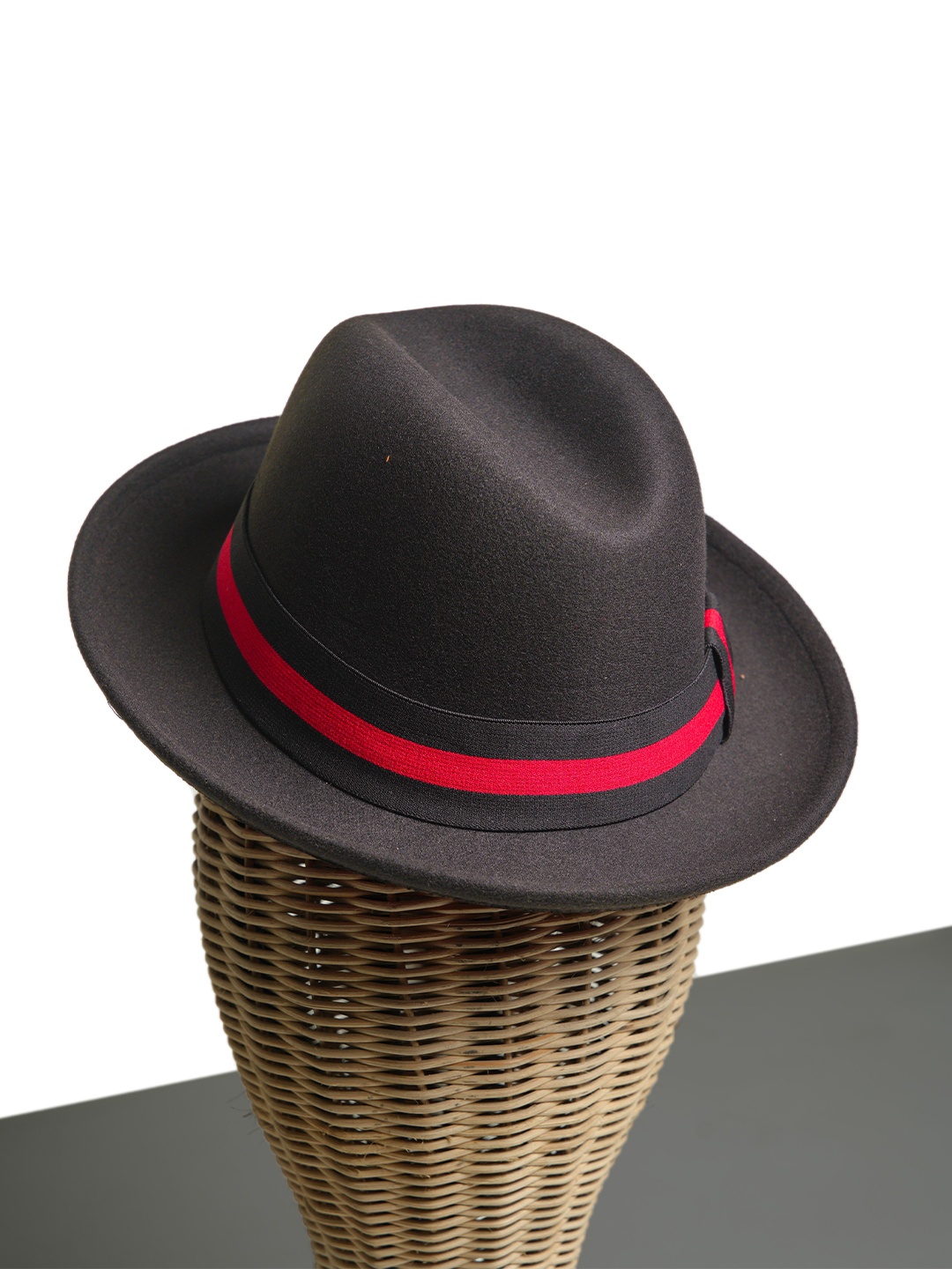 

CHOKORE Double-Tone Fedora Hat, Black