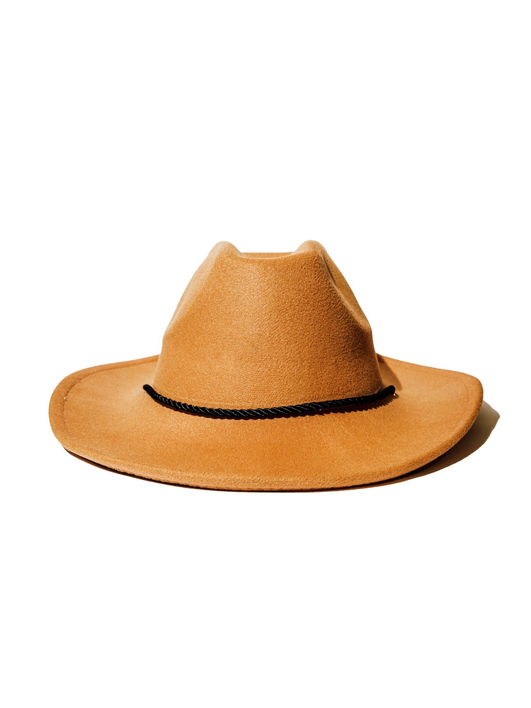 

CHOKORE Men Cowboy Fedora Hat, Black