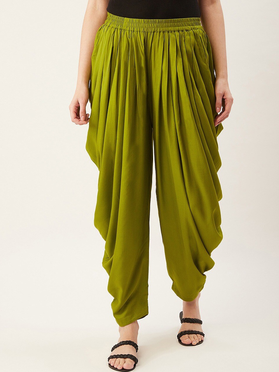 

SUTI Mid-Rise Loose-Fit Patiala, Green