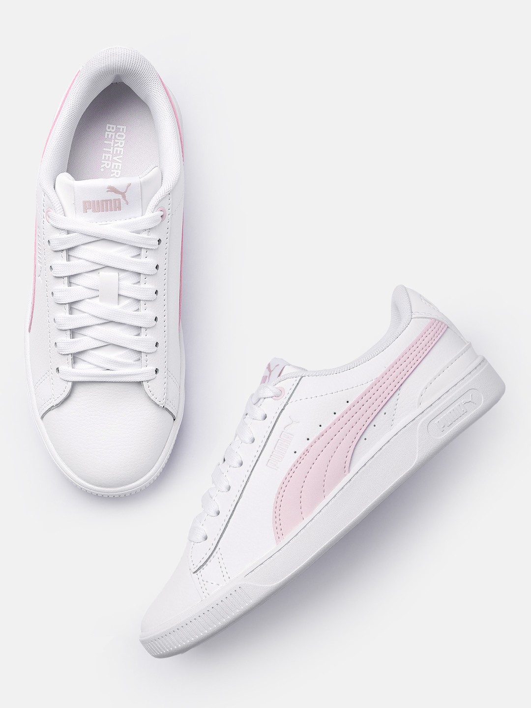 

Puma Women Leather Sneakers, White