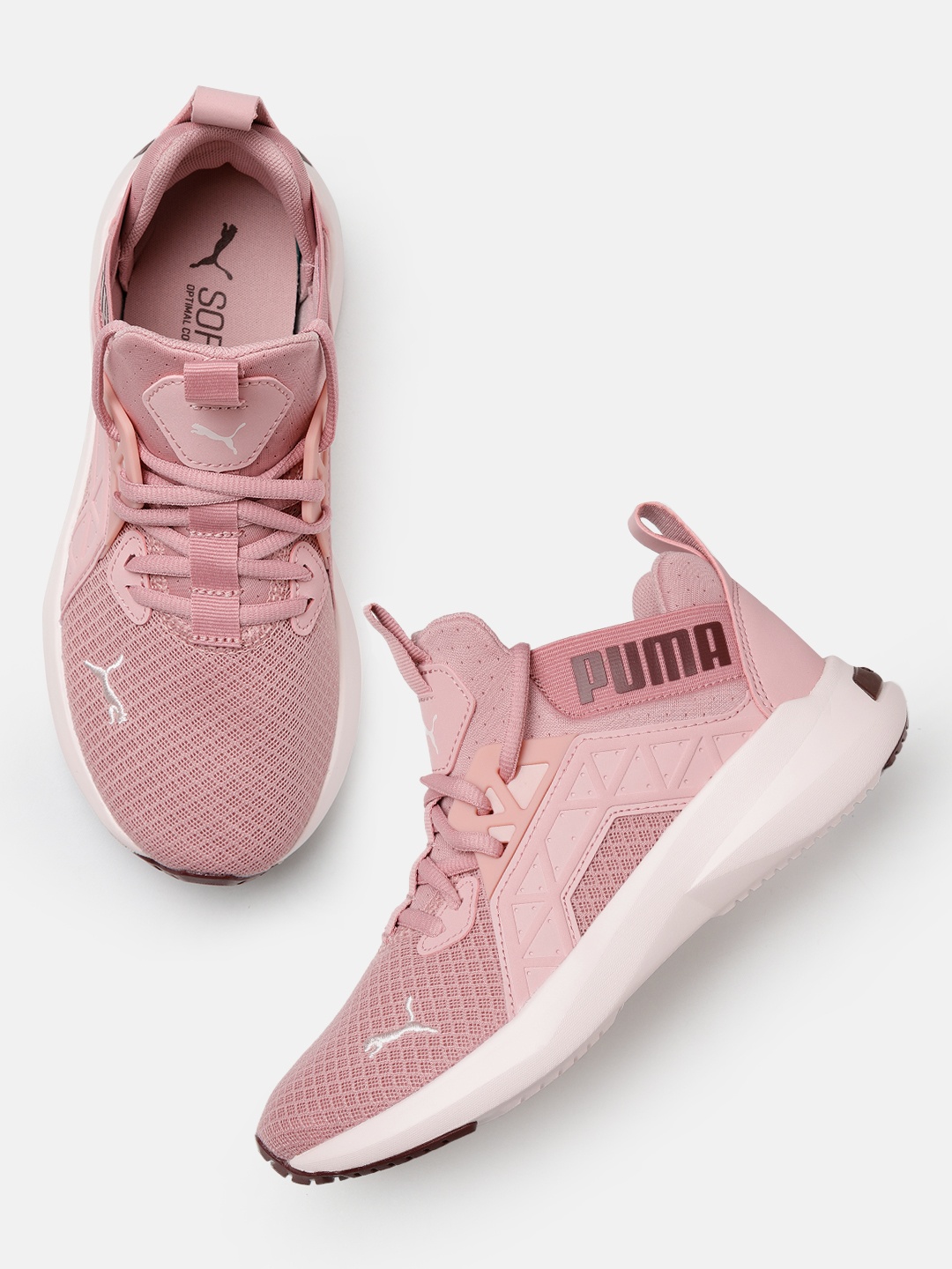 

Puma Women SOFTRIDE Enzo Nxt Textile Running Shoes, Pink