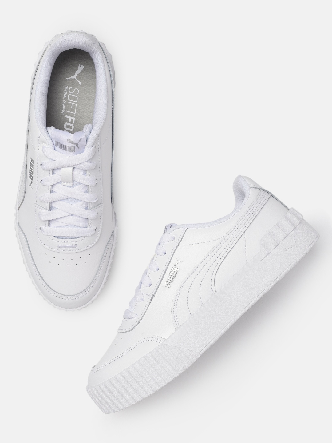 

Puma Women Carina Lift TW Perforations Sneakers, White