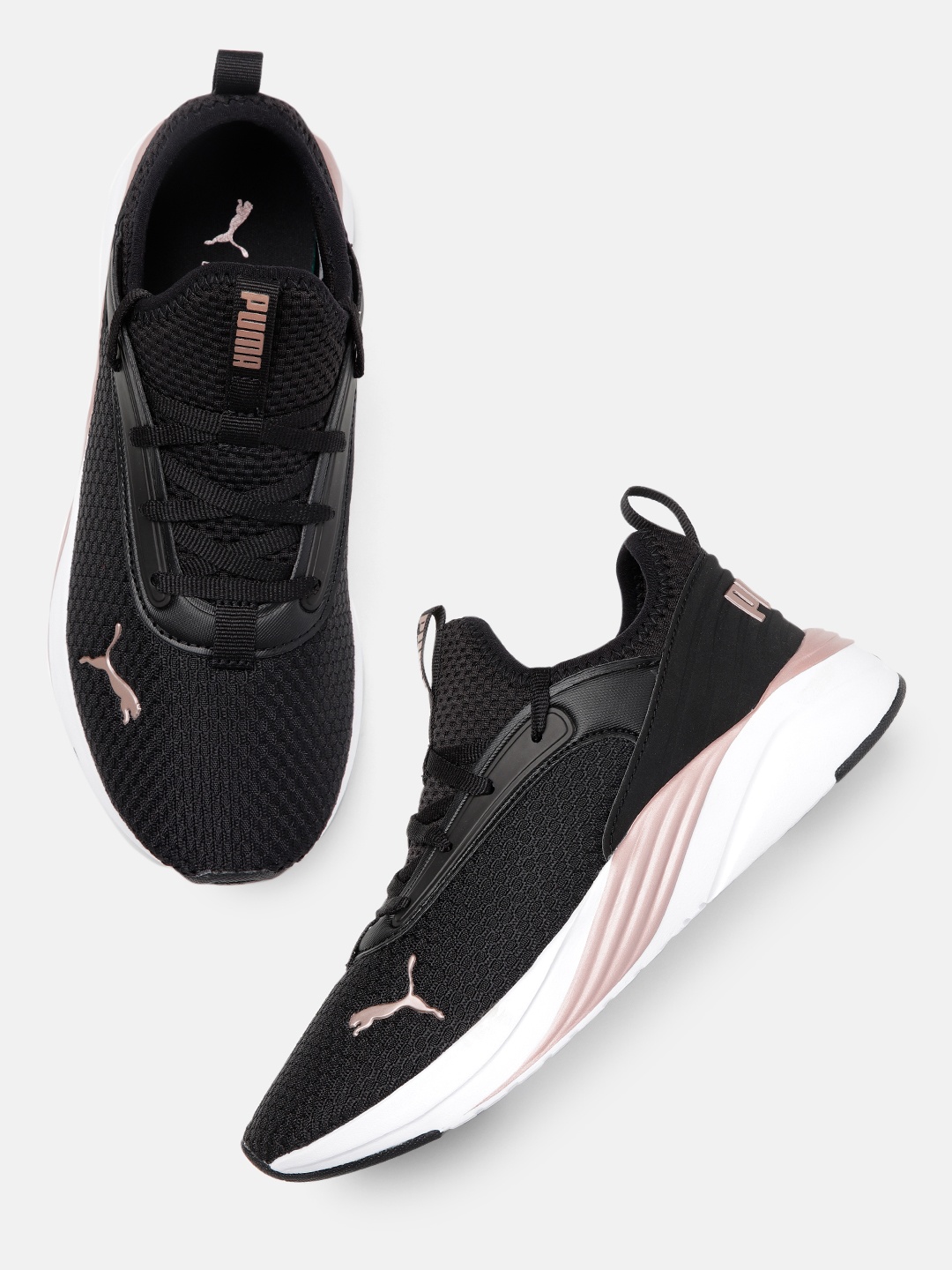 

Puma Women Softride Ruby Luxe Running Shoes, Black