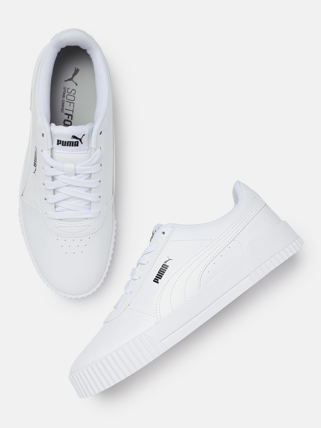 

Puma Women Perforated Sneakers, White