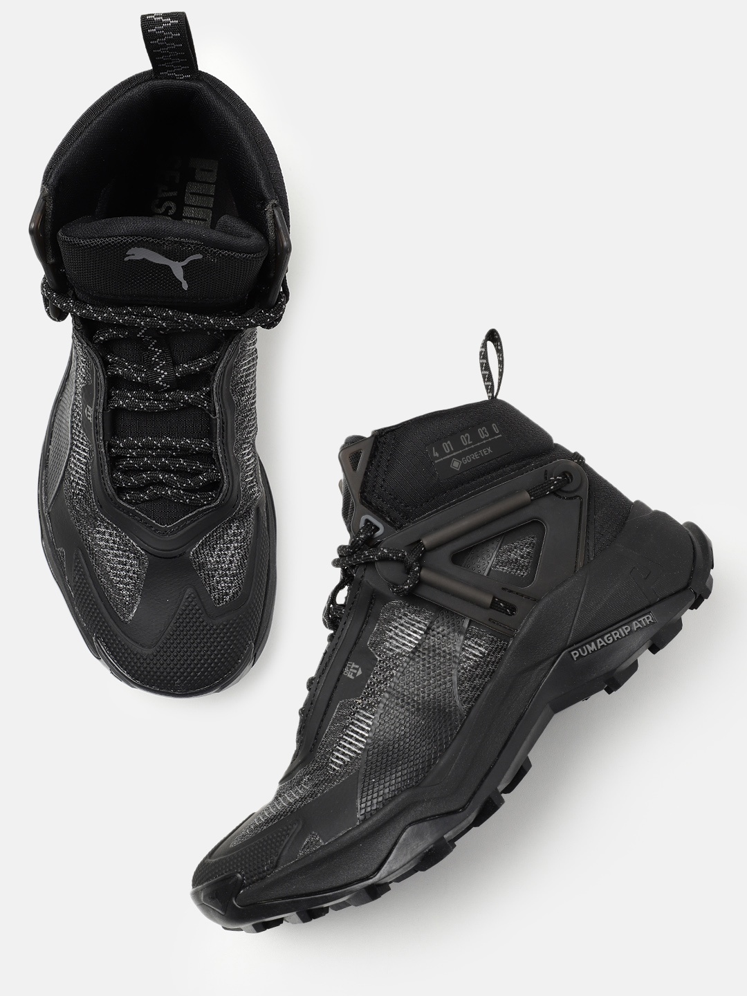 

Puma Women Explore NITRO Mid GORE-TEX Hiking Shoes, Black