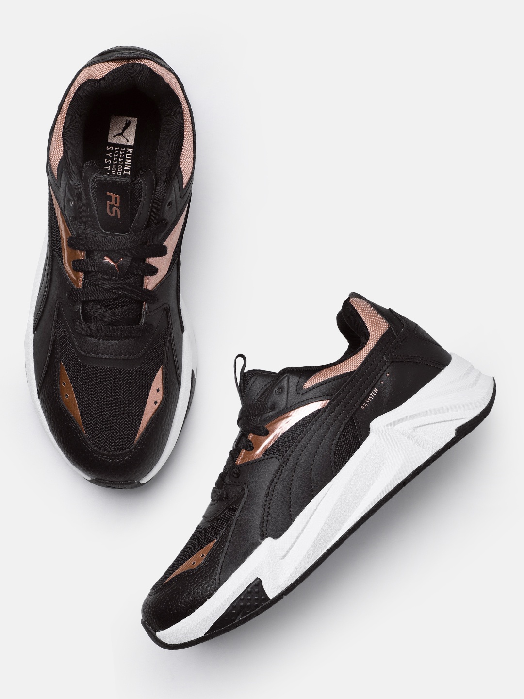 

Puma Women Pulsoid Metallic Sneakers, Black