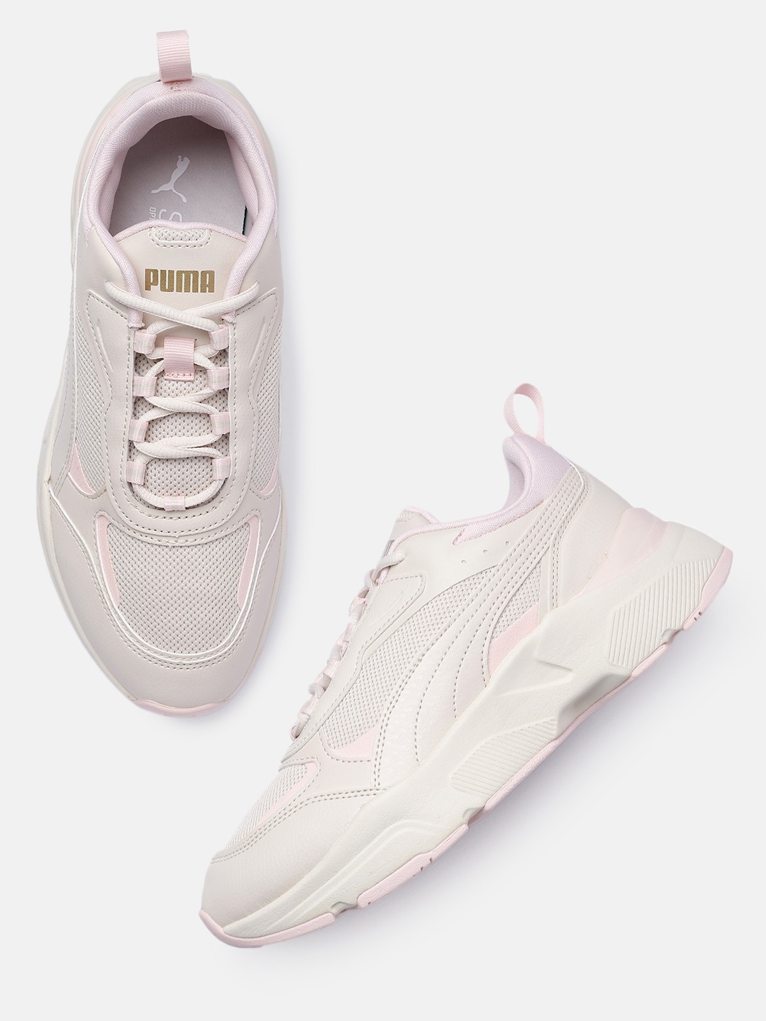 

Puma Women Cassia Sneakers, Off white