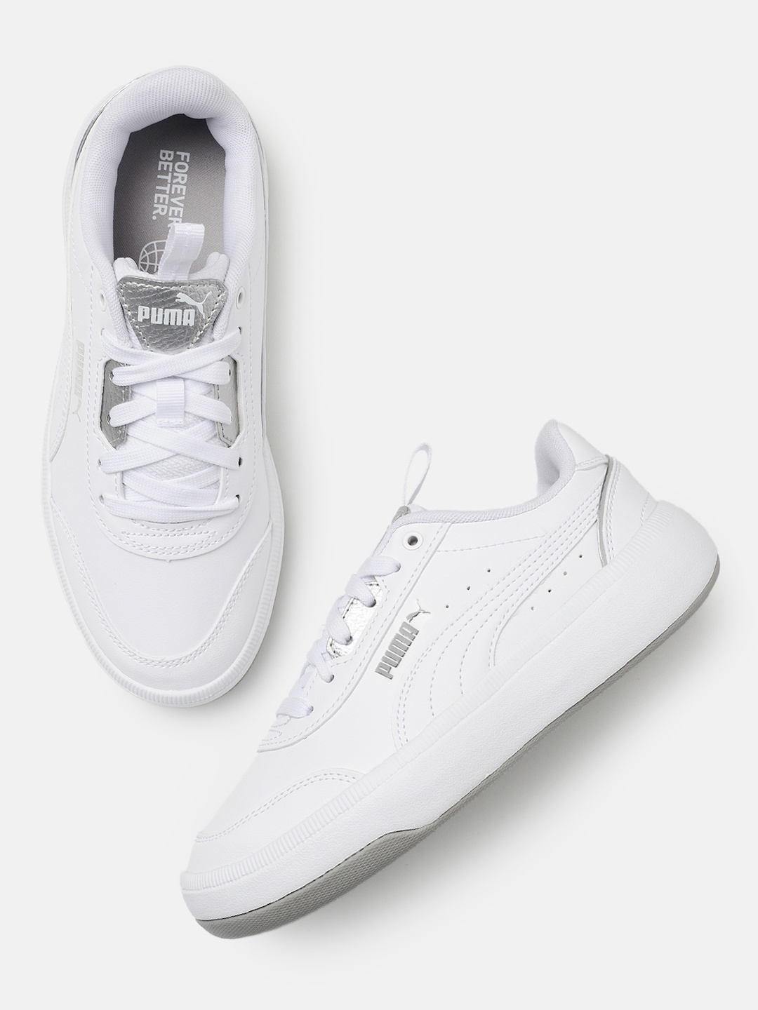 

Puma Women Tori Pop-Up Sneakers, White