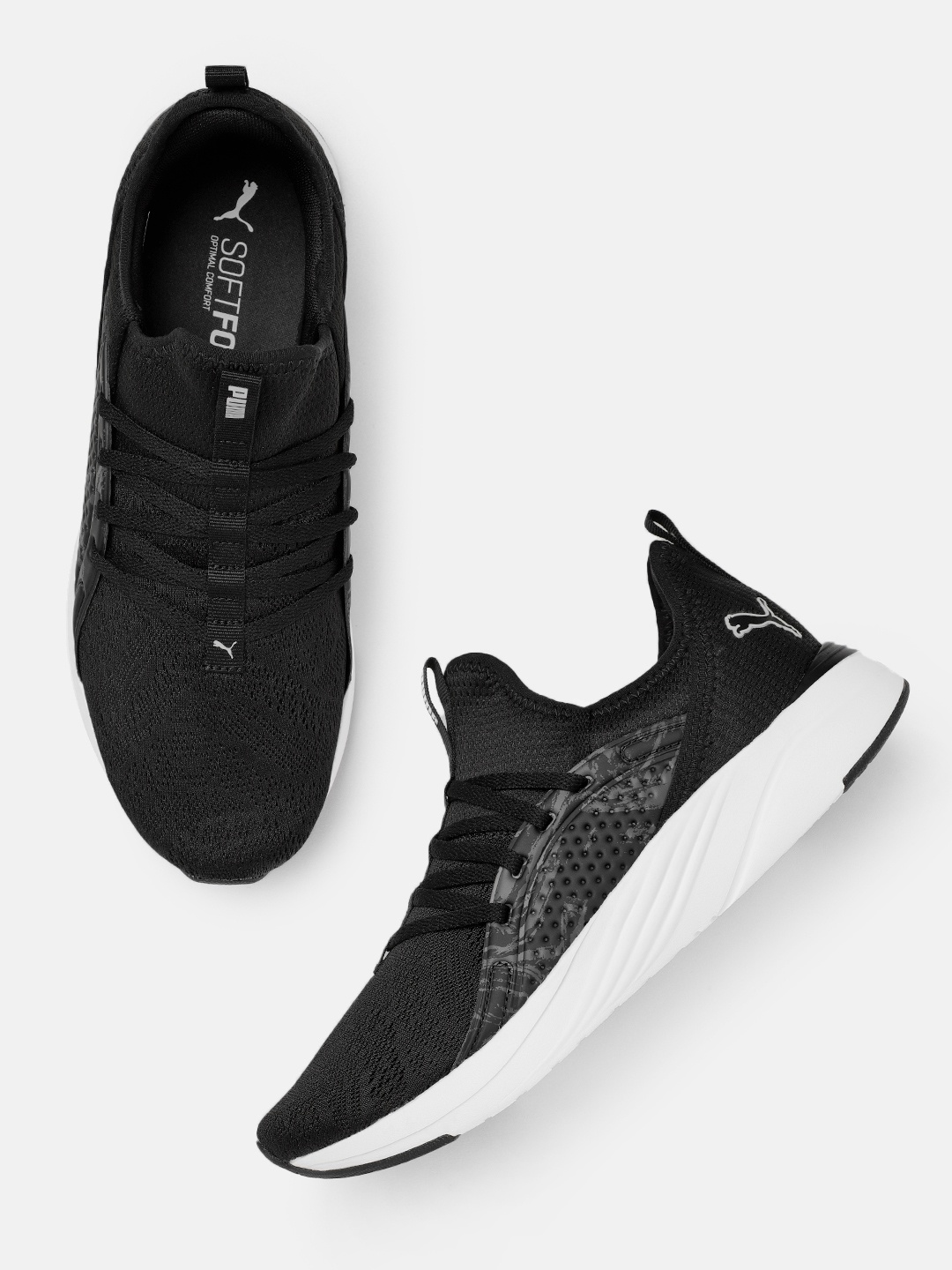 

Puma Women Softride Sophia 2 Marbleized Running Shoes, Black
