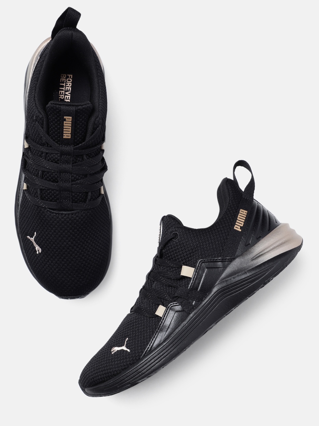 

Puma Women Better Foam Prowl Alt Metal Running Shoes, Black