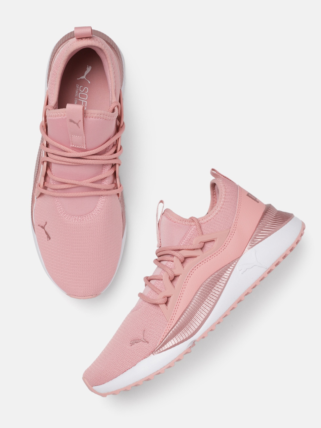 

Puma Women Pacer Future Allure Solid Sneakers, Pink