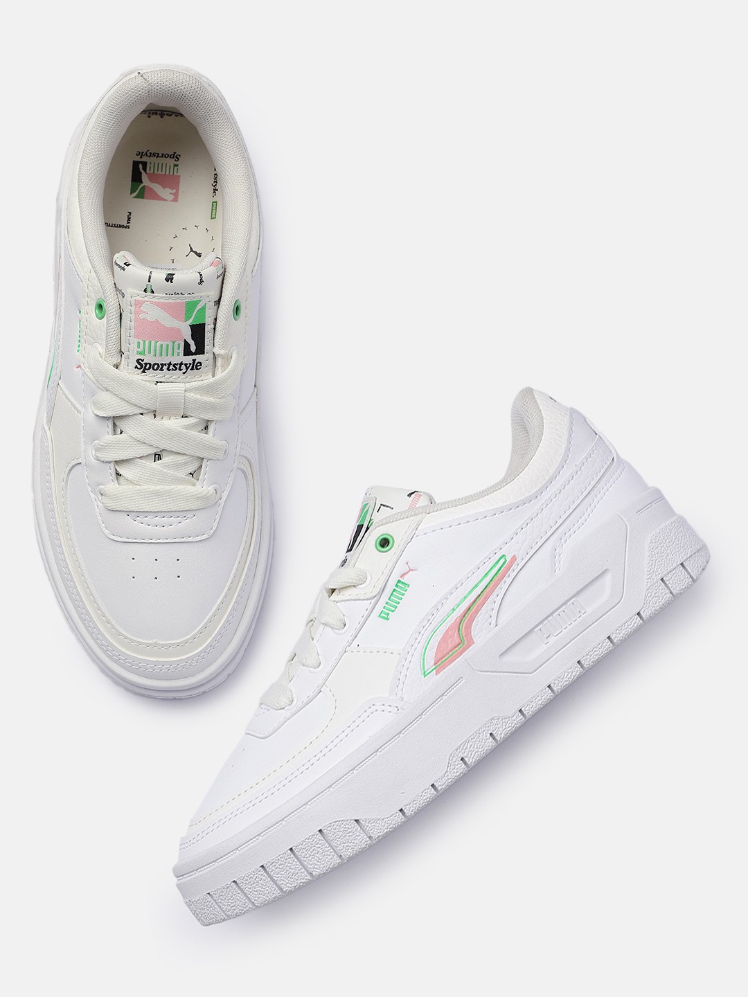 

Puma Women Perforated Sneakers, White