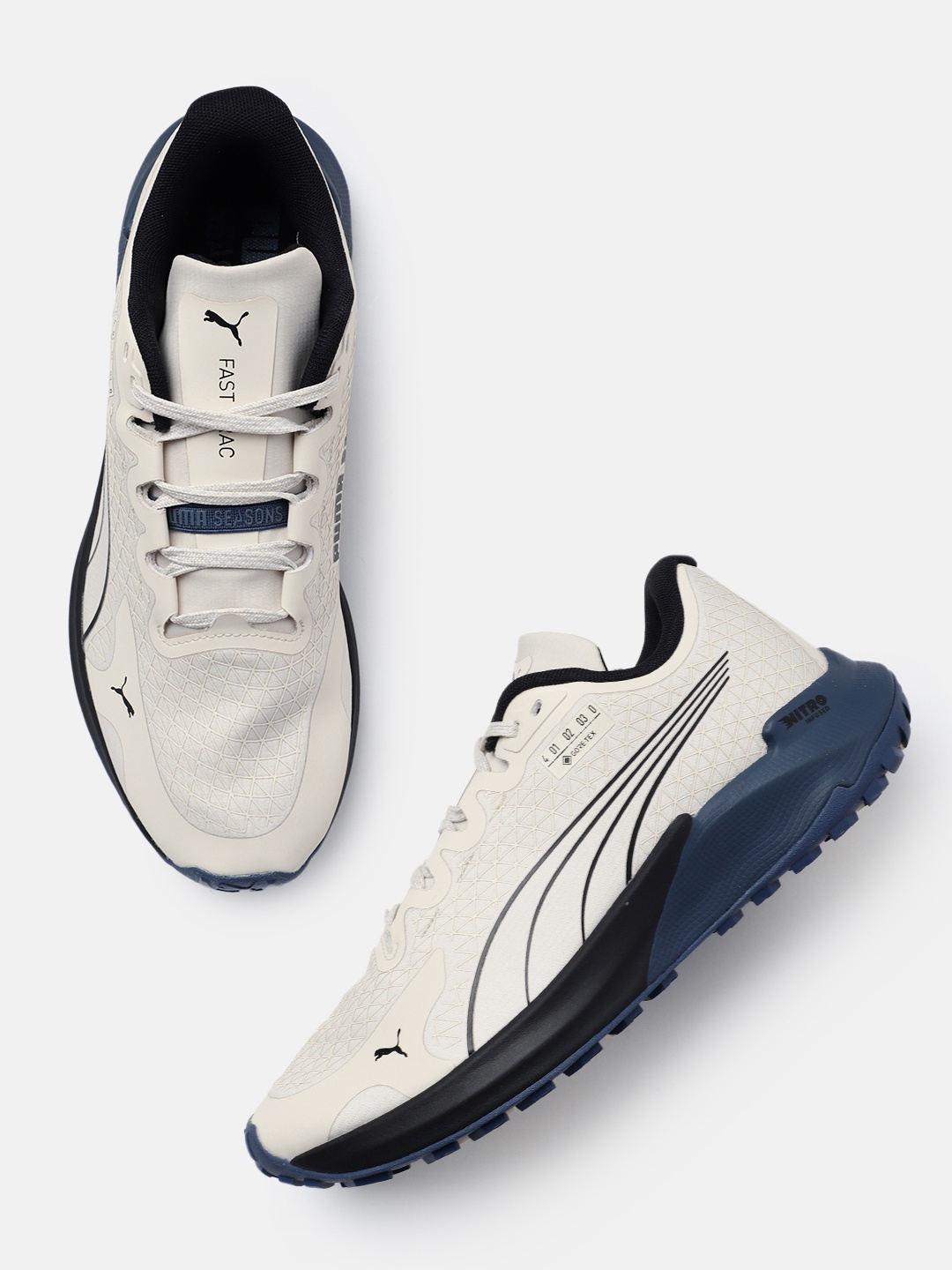 

Puma Men Fast-Trac NITRO GORE-TEX Running Shoes, Beige