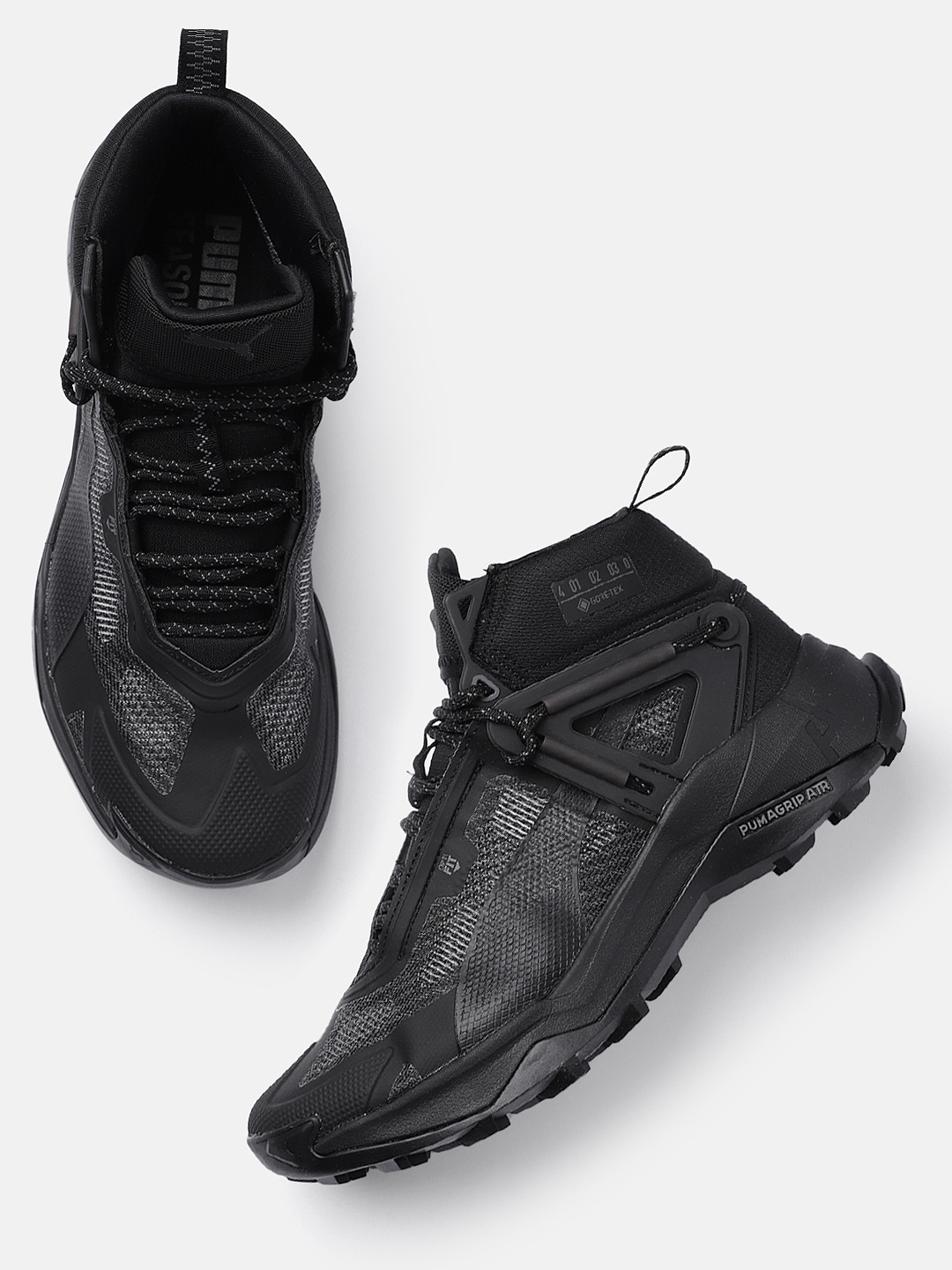 

Puma Men Explore Nitro Mid GTX Hiking Shoes, Black
