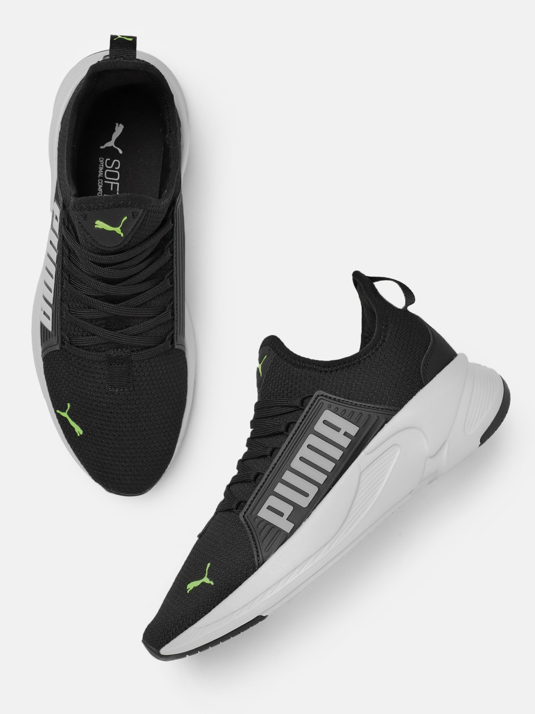 

Puma Men SOFTRIDE Premier Running Shoes, Black