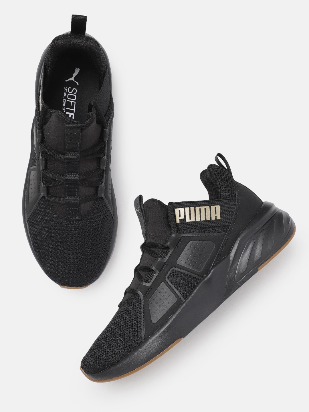 

Puma Men Contempt Demi Remix Running Shoes, Black