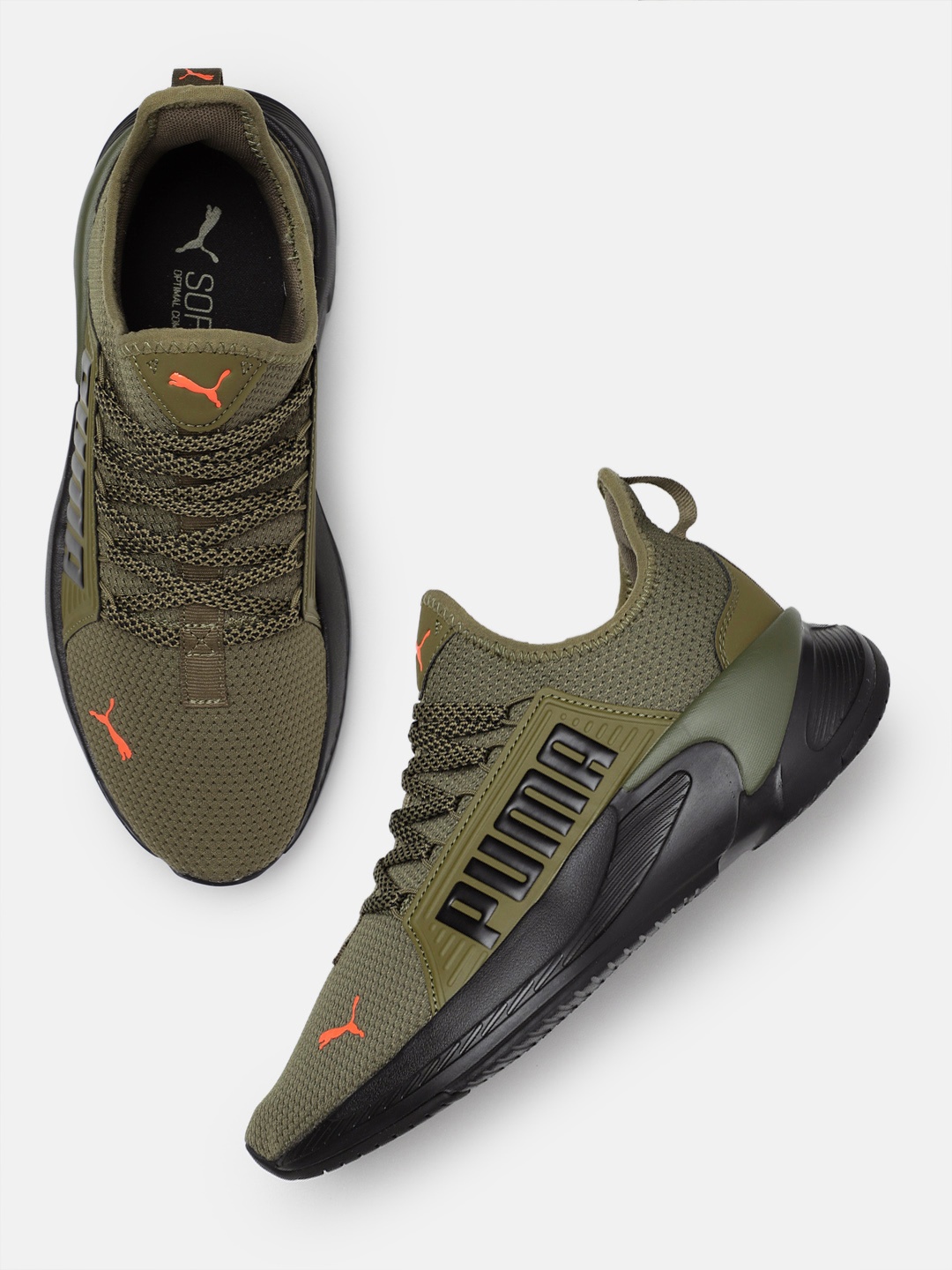 

Puma Men Softride Premier Running Shoes, Green