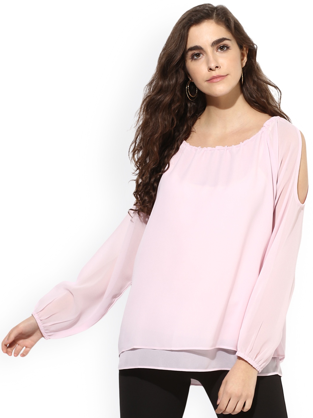

Kazo Women Pink Solid Top