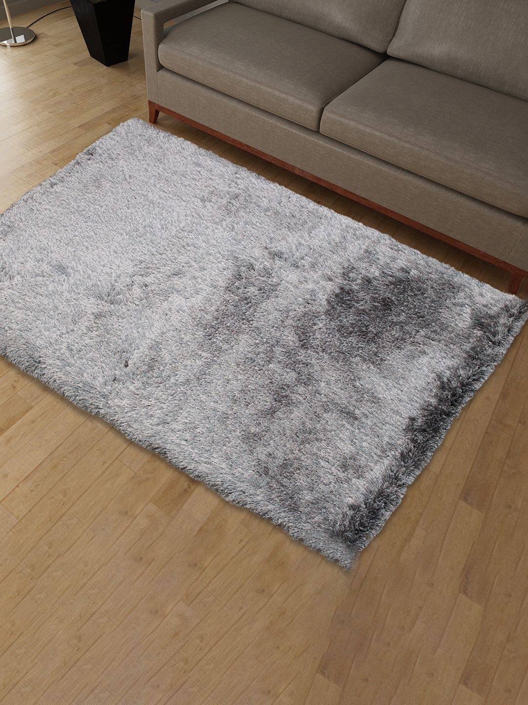 

Home Centre Colour Refresh Grey Tufted Shaggy Carpet