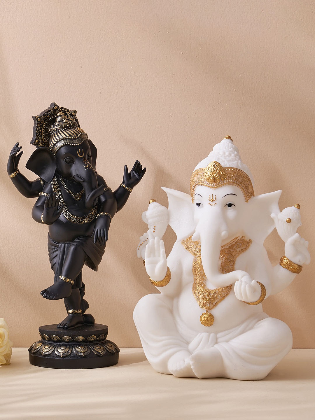 

Home Centre Dhyana Black Dancing Ganesha Showpieces