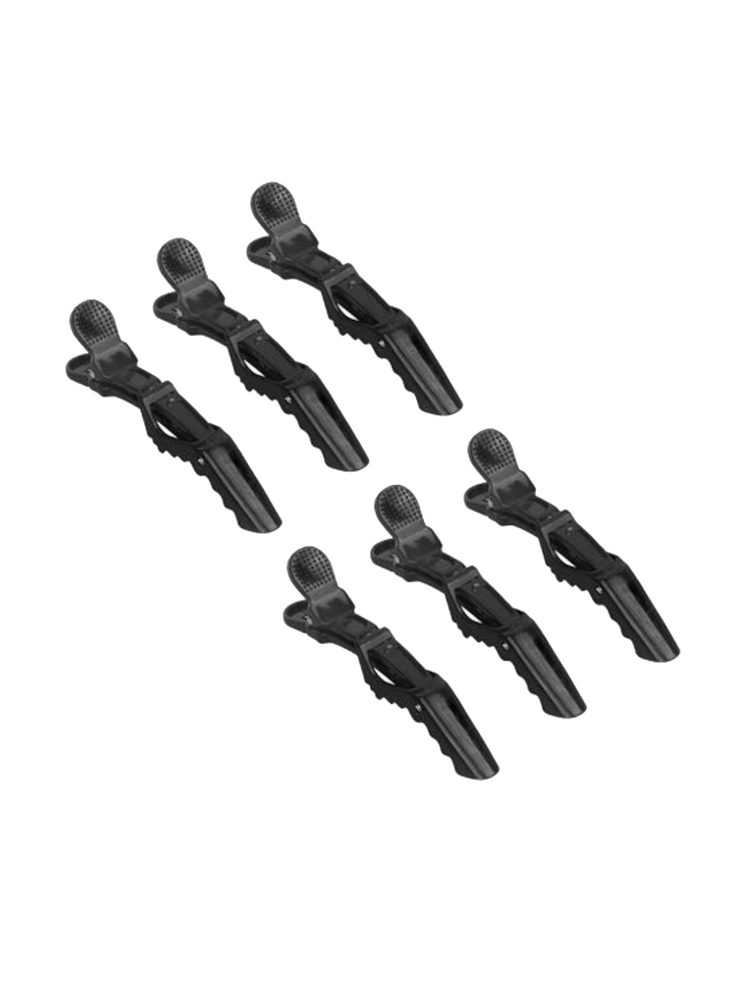 

FEELHIGH Set Of 6 Alligator Hair Clips, Black