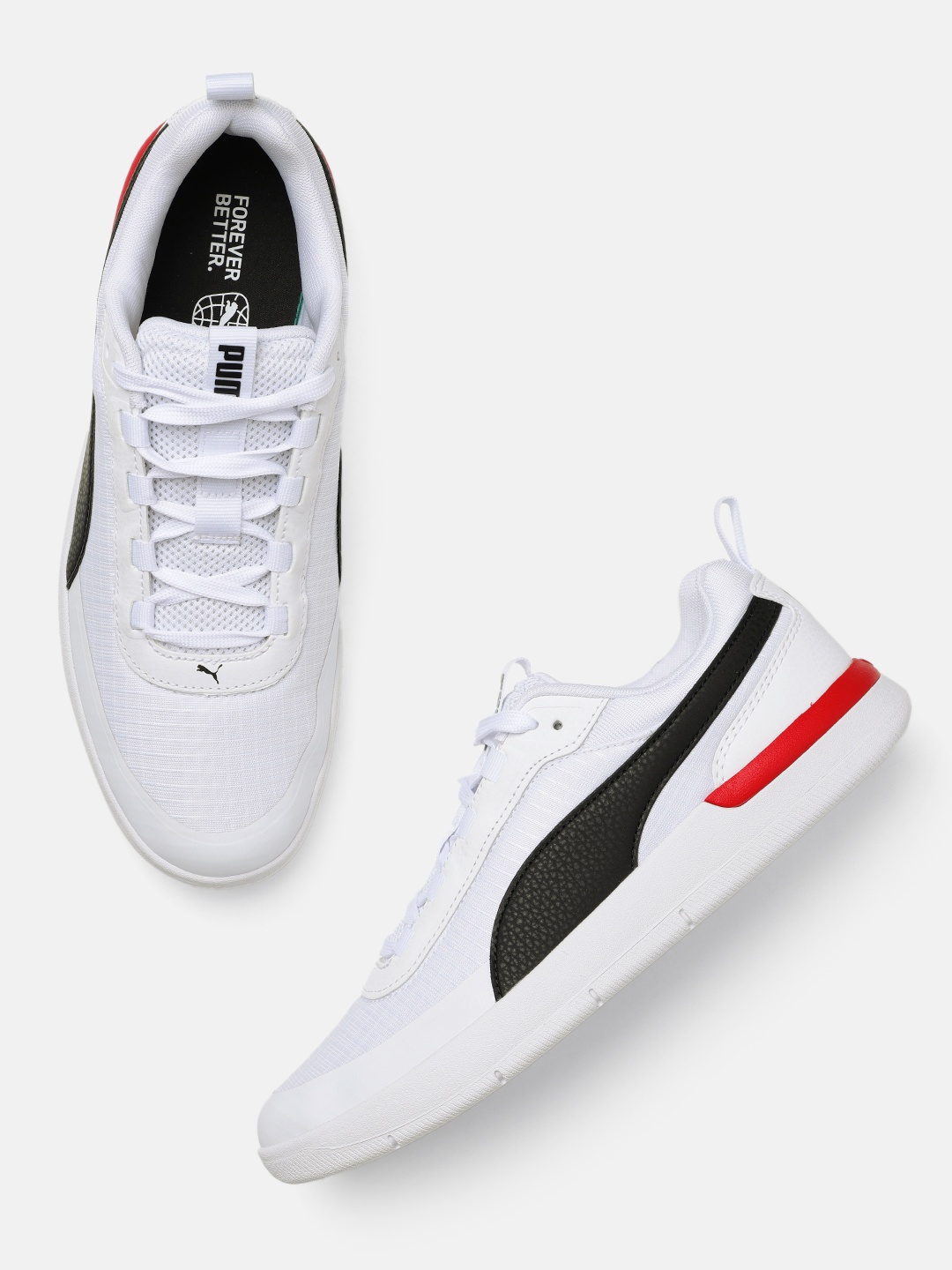 

Puma Unisex Checked Softride Archer Sneakers, White