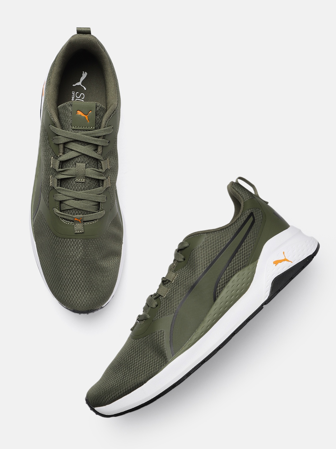 

Puma Unisex ANZARUN TECH Sneakers, Olive