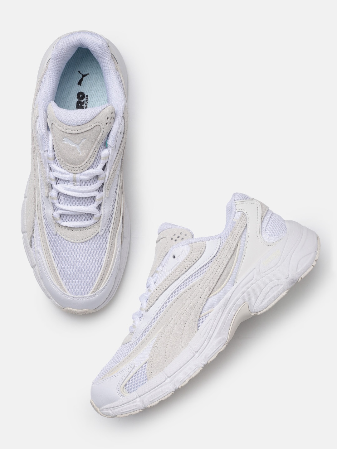 

Puma Unisex Teveris Nitro Vortex Sneakers, White