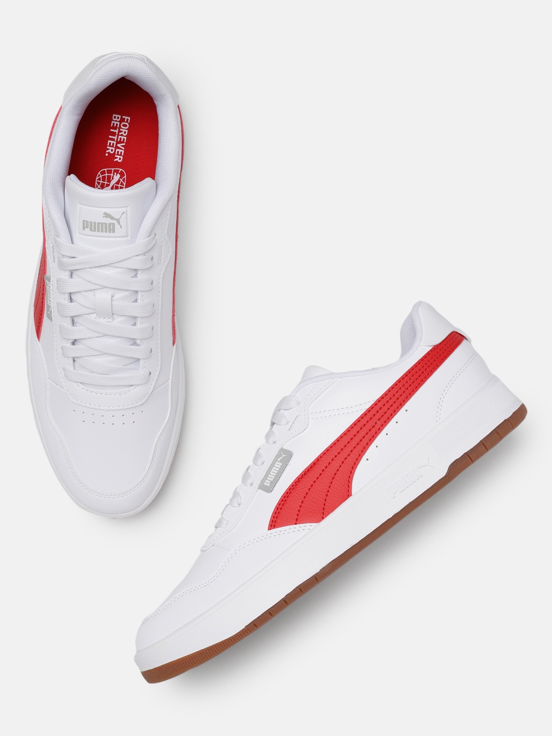 

Puma Unisex Court Ultra Lite Sneakers, White