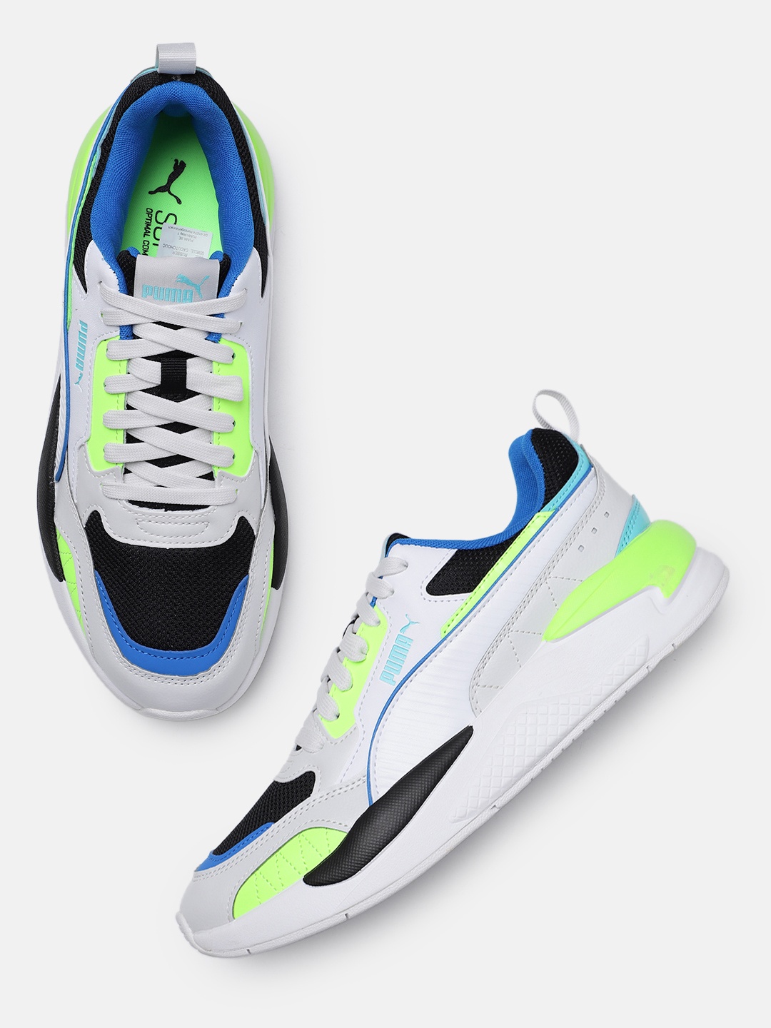 

Puma Unisex Colourblocked Sneakers, Black