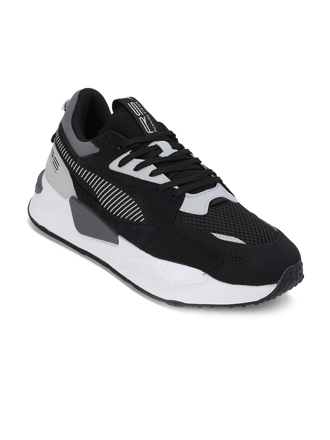 

Puma Unisex Leather RS-Z Reinvention Sneakers, Black