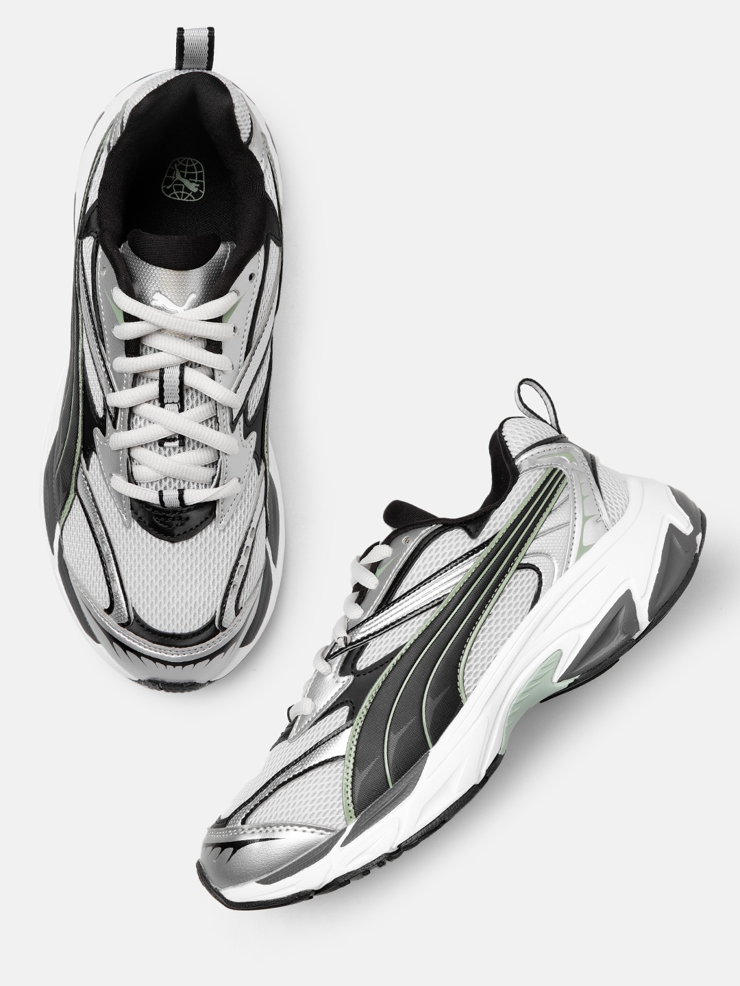 

Puma Unisex Morphic Textured Sneakers, Grey