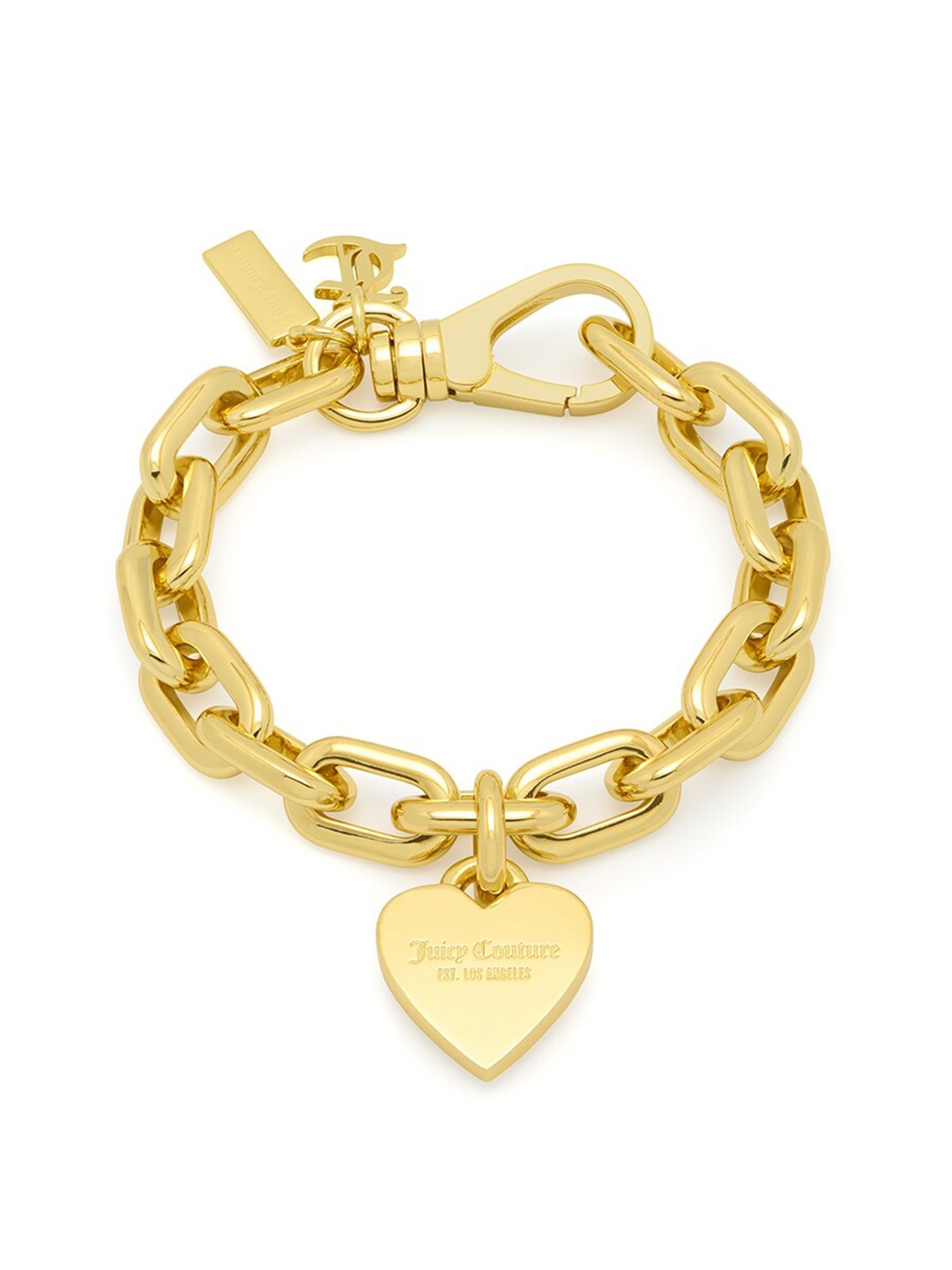 

Juicy Couture Women Brass Link Bracelet, Gold