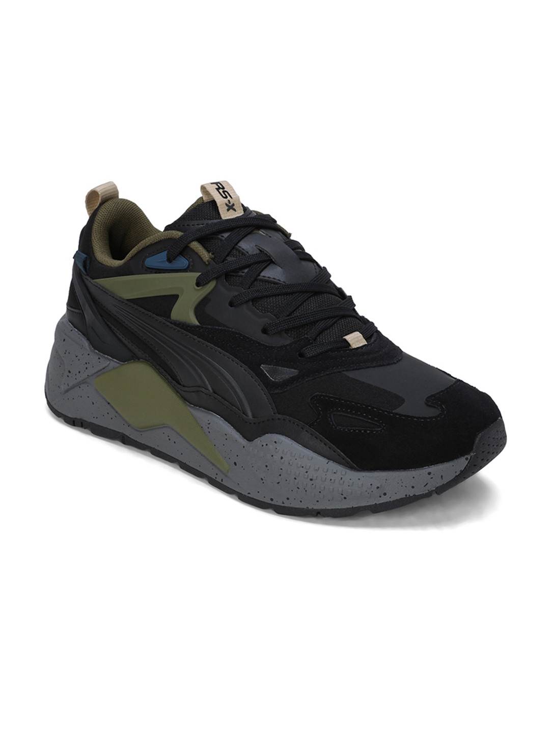

Puma Unisex RS-X Efekt Speckle Sneakers, Black