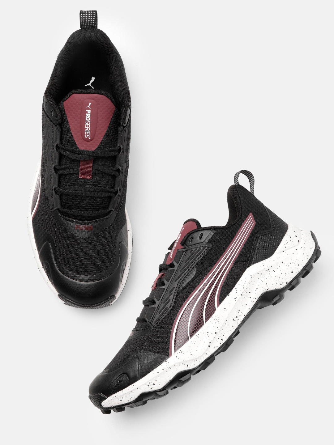 

Puma Unisex Obstruct Profoam Running Shoes, Black