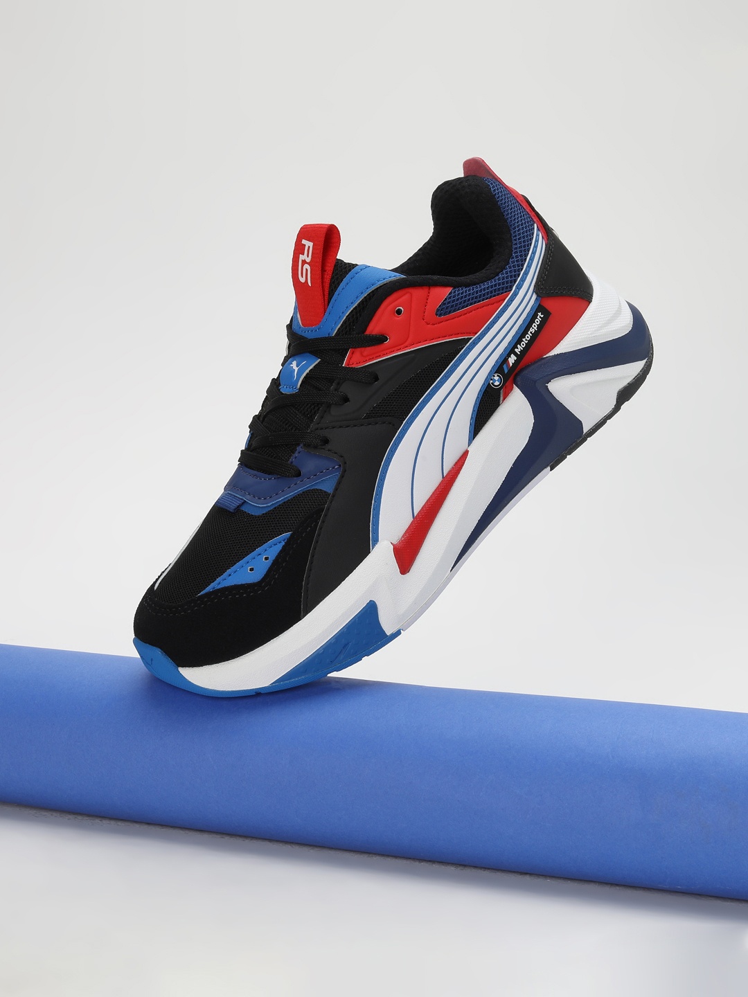 

PUMA Motorsport Women Colourblocked & Textured BMW MMS RS-Puls Sneakers, Black
