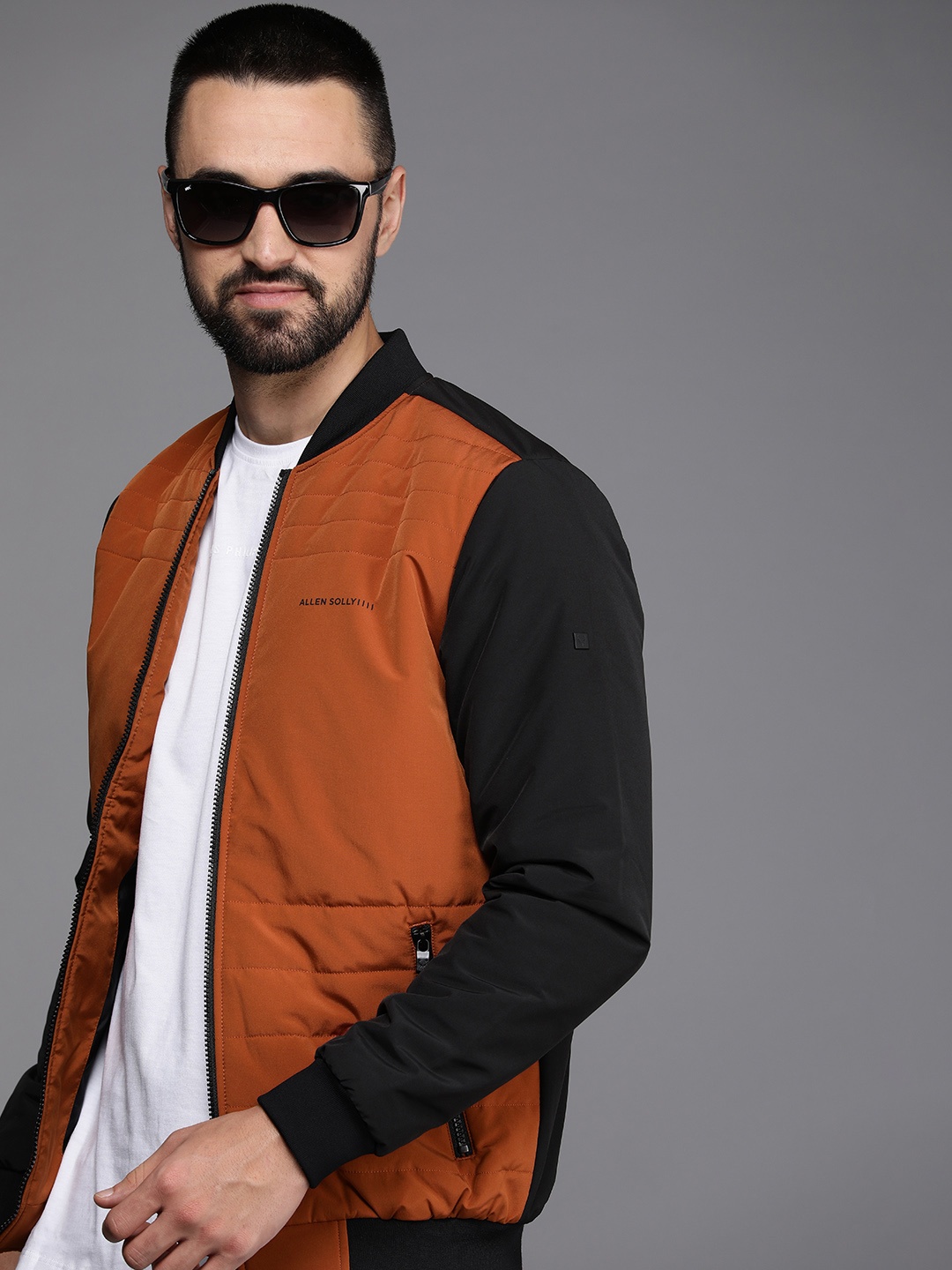 

Allen Solly Men Padded Jacket, Brown