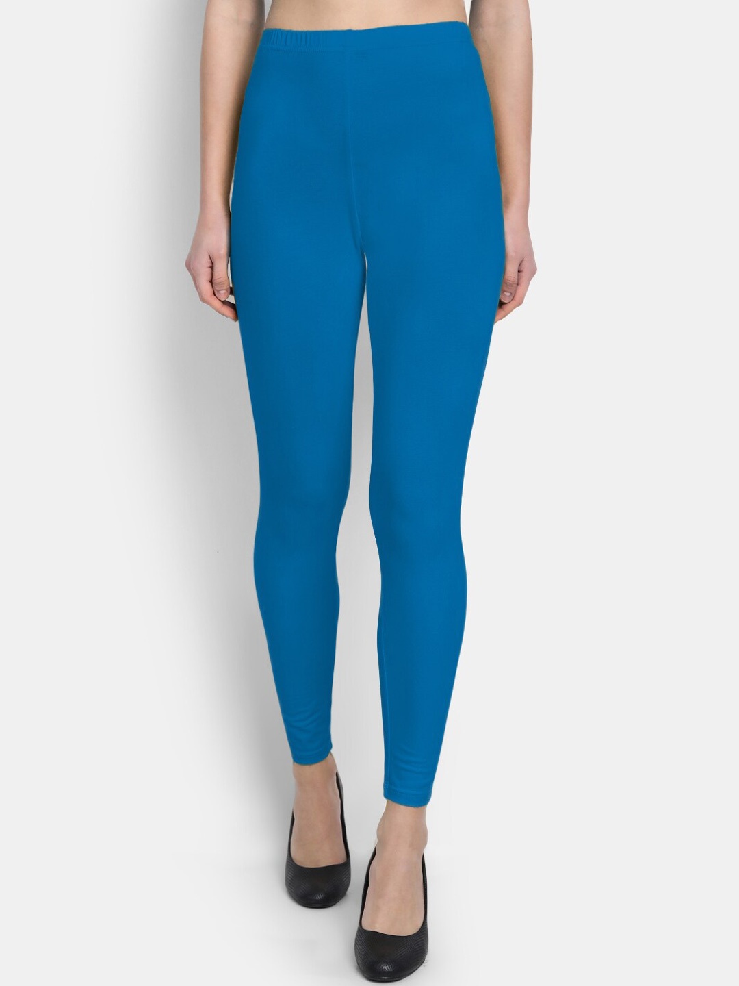 

SUTI Cotton Ankle Length Leggings, Blue
