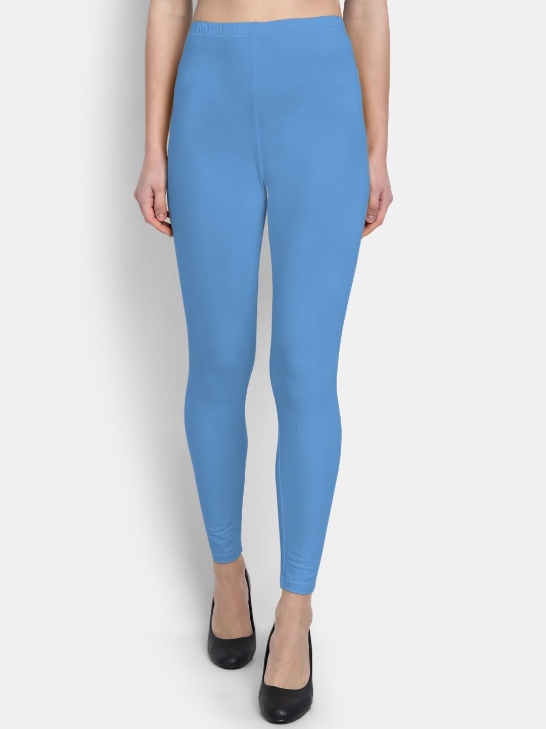 

SUTI Cotton Ankle Length Leggings, Blue