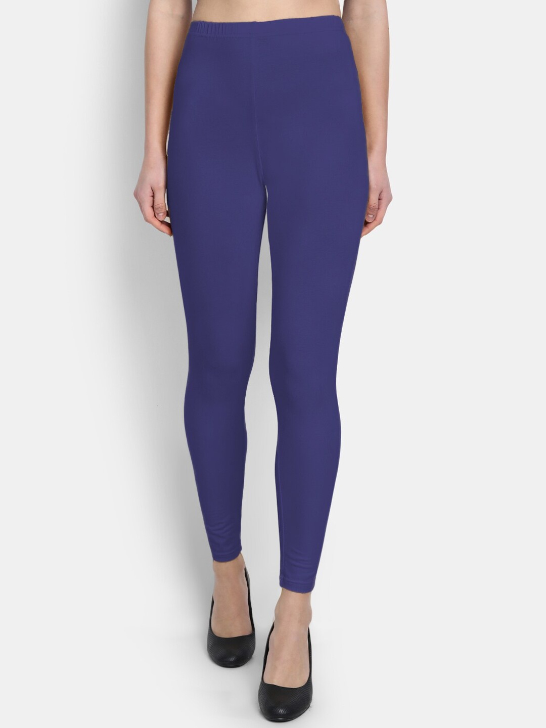 

SUTI Cotton Ankle Length Leggings, Blue