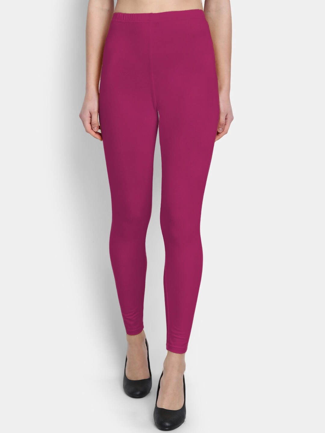 

SUTI Cotton Ankle Length Leggings, Pink