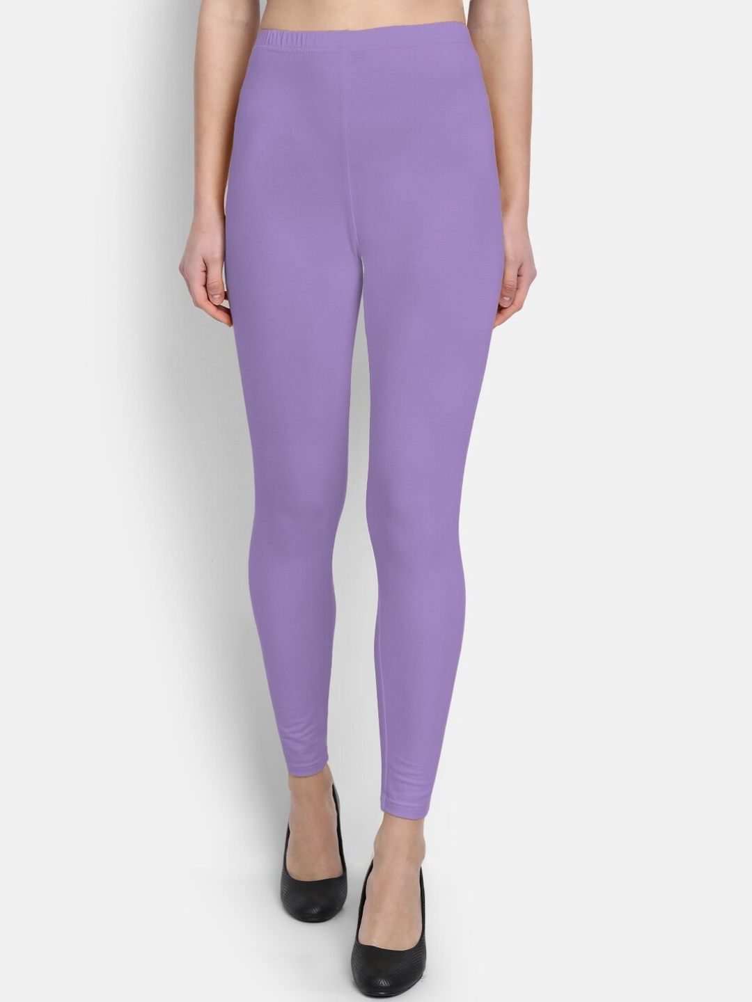 

SUTI Cotton Ankle Length Leggings, Violet