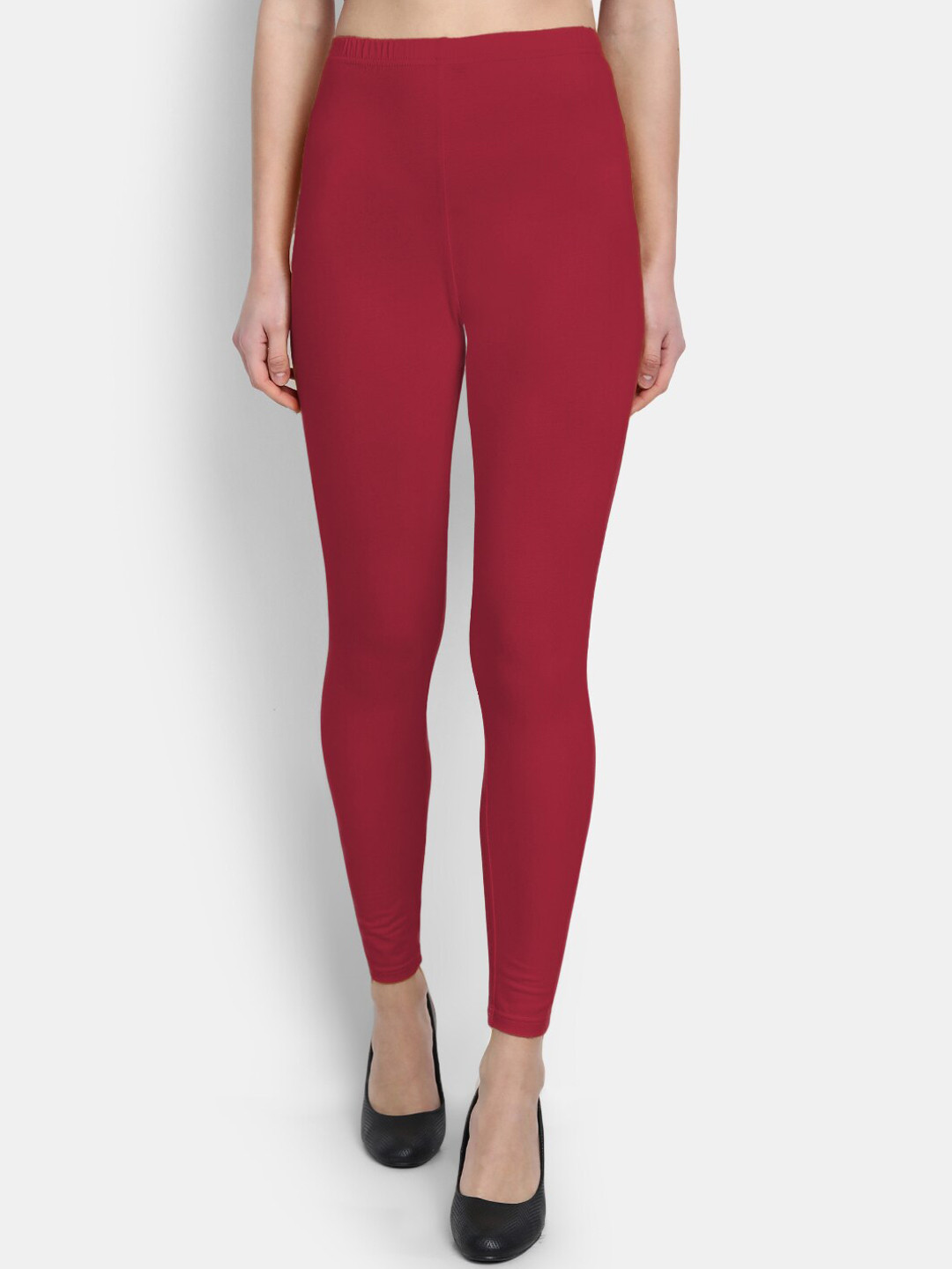 

SUTI Cotton Ankle Length Leggings, Rose