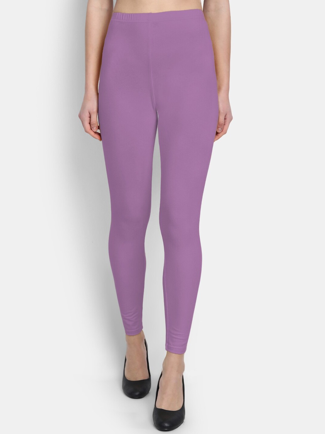 

SUTI Cotton Ankle Length Leggings, Lavender