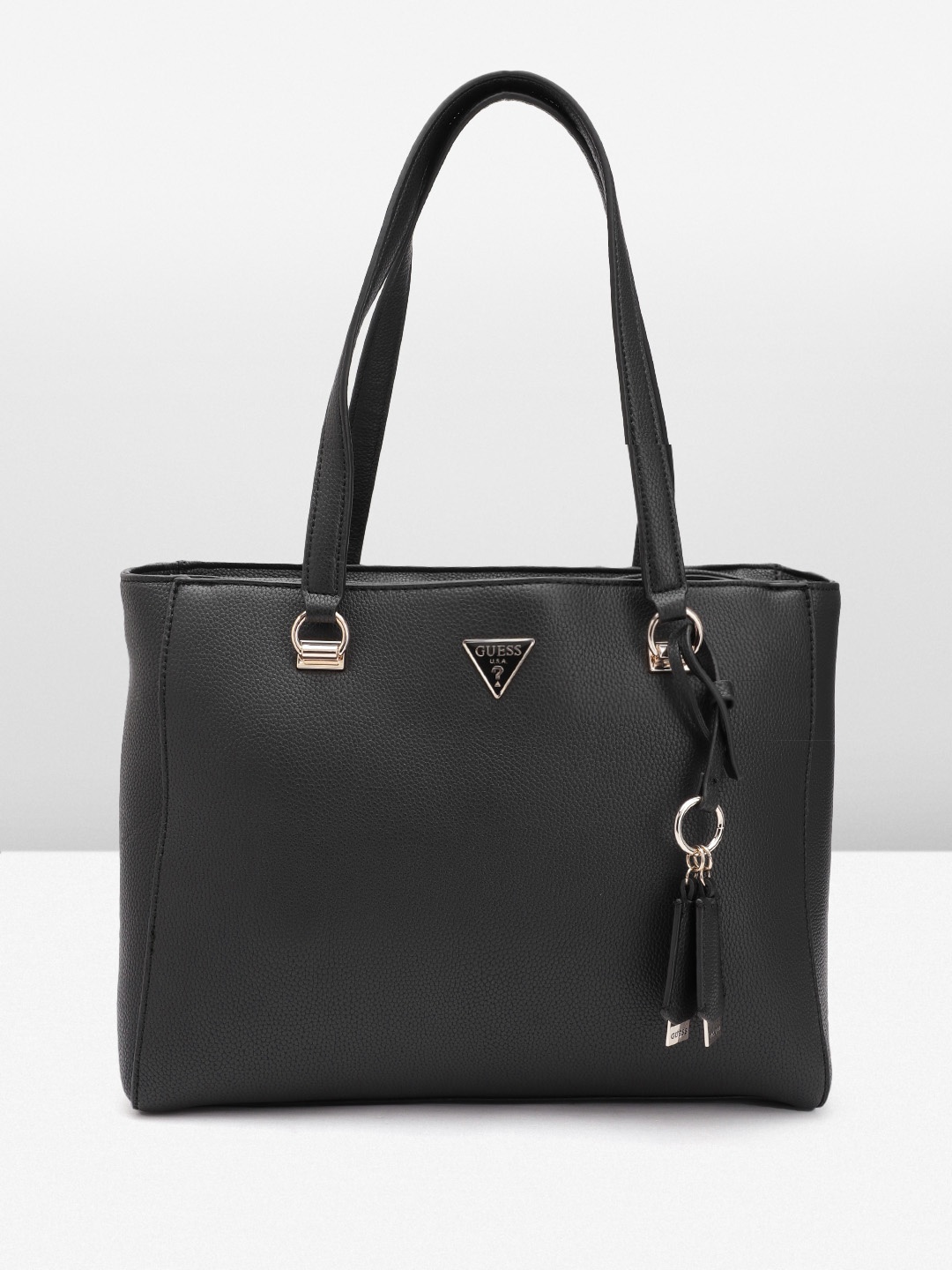 

GUESS Structured Shoulder Bag, Black