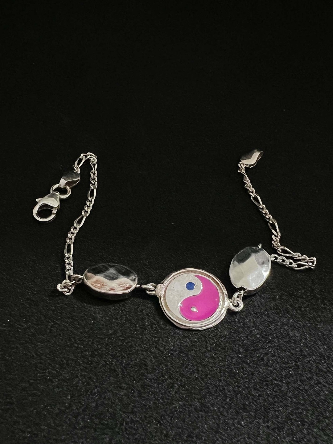 

Arte Jewels Kids Silver-Plated Charm Bracelet