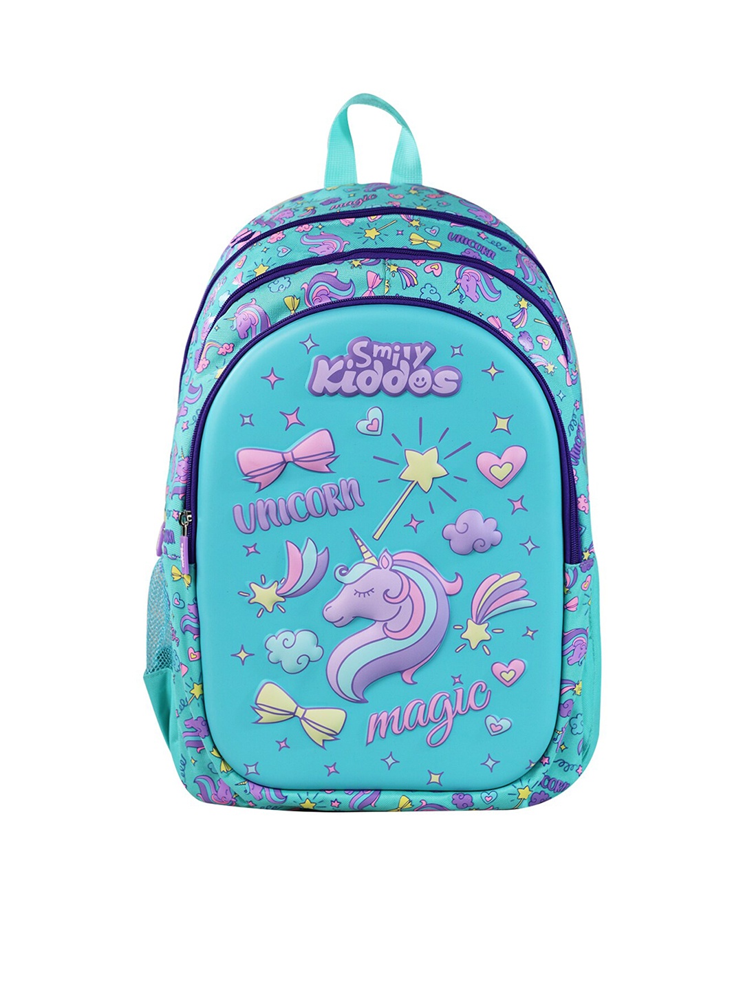 

Smily Kiddos unicorn Kids Graphic Printed Backpack, Green